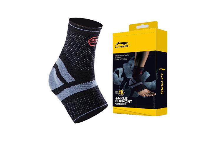 Li Ning Ankle Braces Running Soccer Ball Basketball Badminton Unisex Polyamide, Polyester, Elastane LQAM513-1 XL