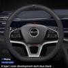 Кожаный чехол на руль автомобиля для BYD Atto 3 Sealion 7 Song Pro Shark 6 Seagull King Yuan до 2024 2025 2026 Аксессуары