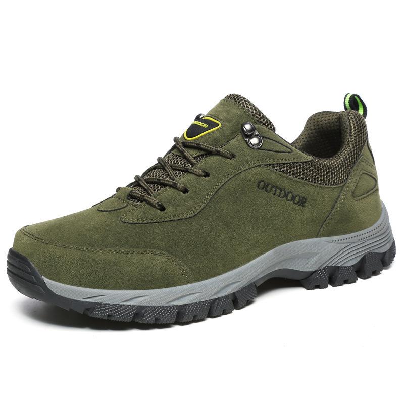 Autumn And Winter Hiking Shoes Men's Non-Slip Thick Sole Men's Travel Sports And Casual Shoes Outdoor Men's Shoes Large Size