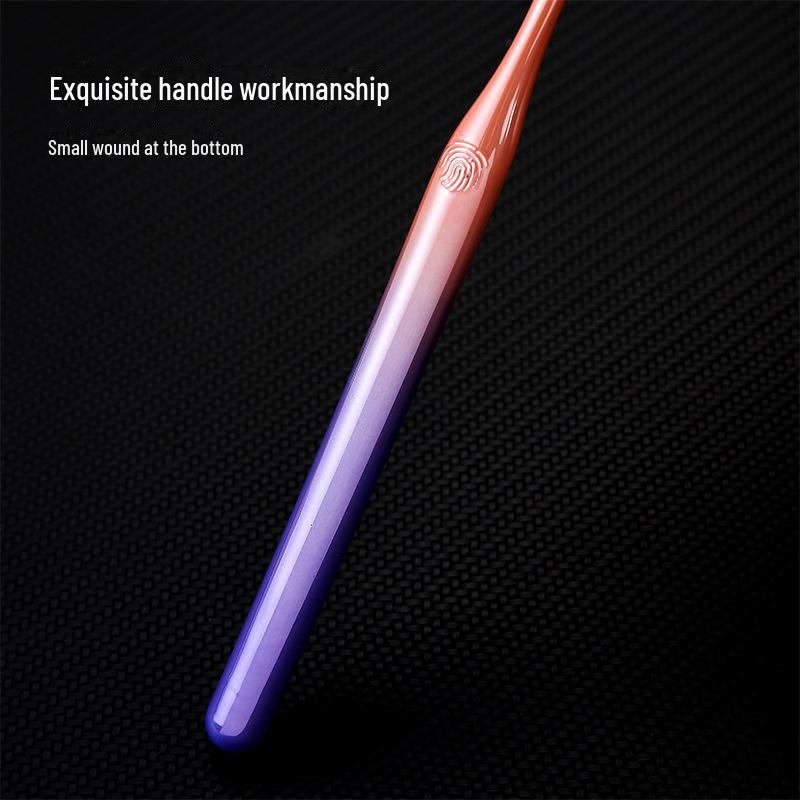 Aishukou Luxury Gold-Plated Soft Bristle Toothbrush - Elegant, Individual Boxed for Adults
