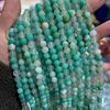 Natural Green Pine Agate Beaded Strands - Wire-Wrapped Jewelry & Bracelet DIY Supplies.