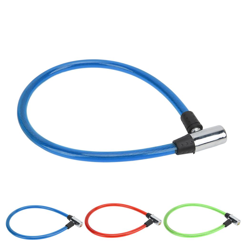 Bike Lock Cable Portable Size  Material Easy  Steel Wire  Lock Cable for Gate for Bike for Motorcycle
