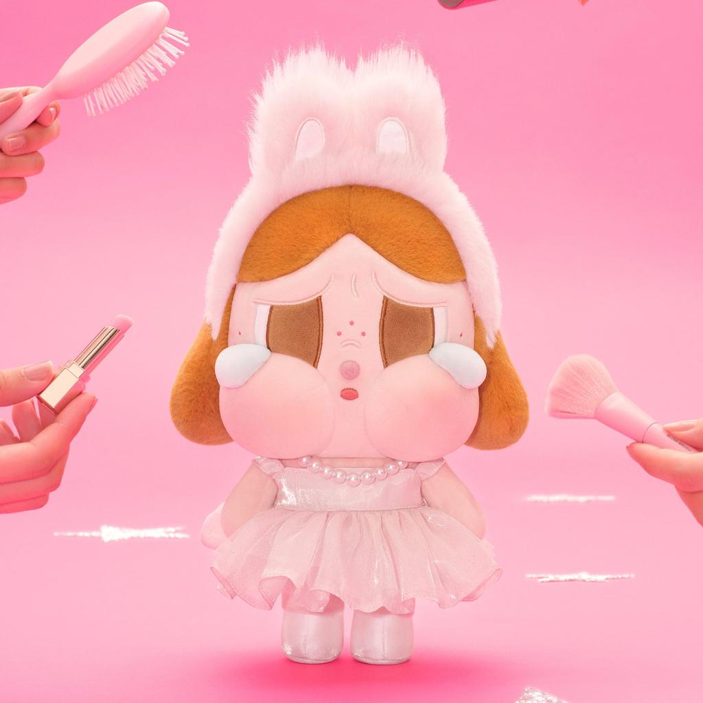 POP MART CRYBABY SHINY SHINY Series Plush Toy (Pink)