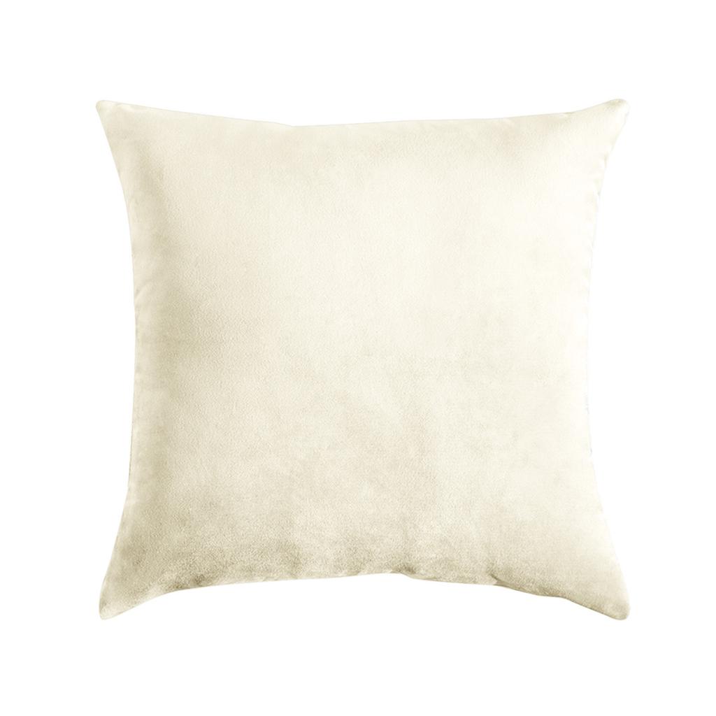 Decorative Pillowcase, Beige, Velvet