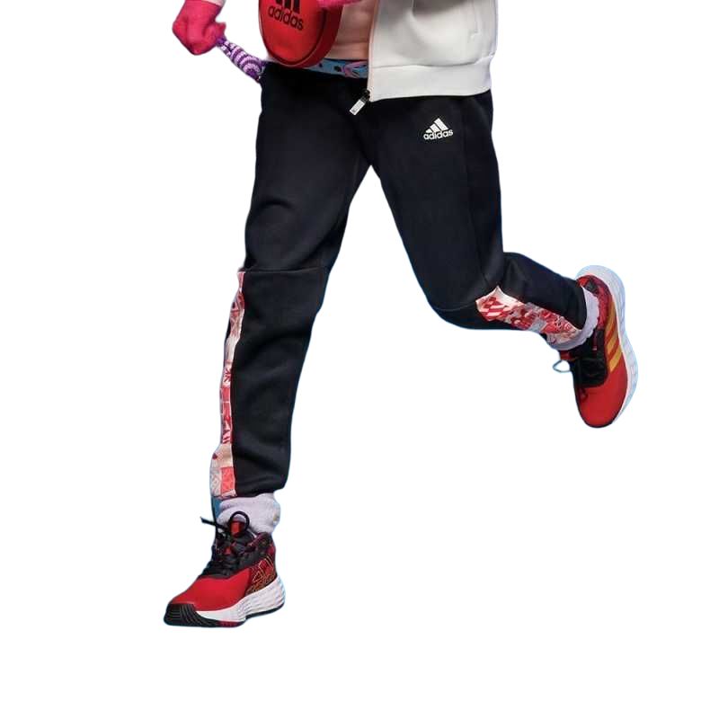 Kids' Adidas Knitted Sweatpants CNY Collection Black HC2723