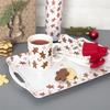 Kubek Ceramiczny do Kawy Herbaty Ziół Napojów Zimowy Świąteczny + Skarpetki