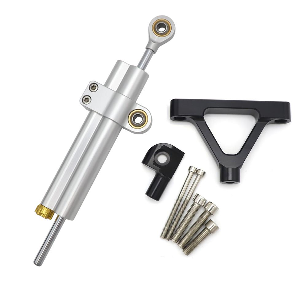 Motorcycle Steering Damper Stabilizer & Bracket For KAWASAKI ZX6R ZX-6R 2007 2008 07 08