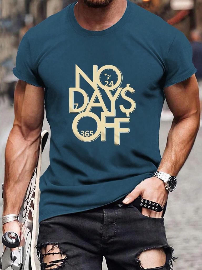 Manfinity LEGND Herren T-Shirt mit Musterdruck und kurzen Ärmeln