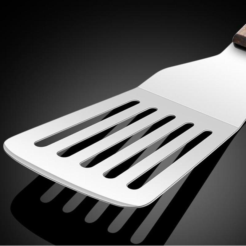 Stainless Steel Cake Spatula With Wooden Handle Cheese Shove Pizza Shovel Spatula For Cake Pizaa Baking Spatula Baking Tools