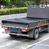 Dump Truck Mesh Tarp, 7 x 22 ft, PVC Coated Black Heavy Duty Cover with 5.5" 18oz Double Pocket, Brass Grommets, Reinforced Double Needle Stitch
