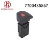 SORGHUM 7700435867 For Renault Megane I MK1 1995 1996 2003 Auto Emergency Hazard Warning Switch Double Flash Lights Button 8P