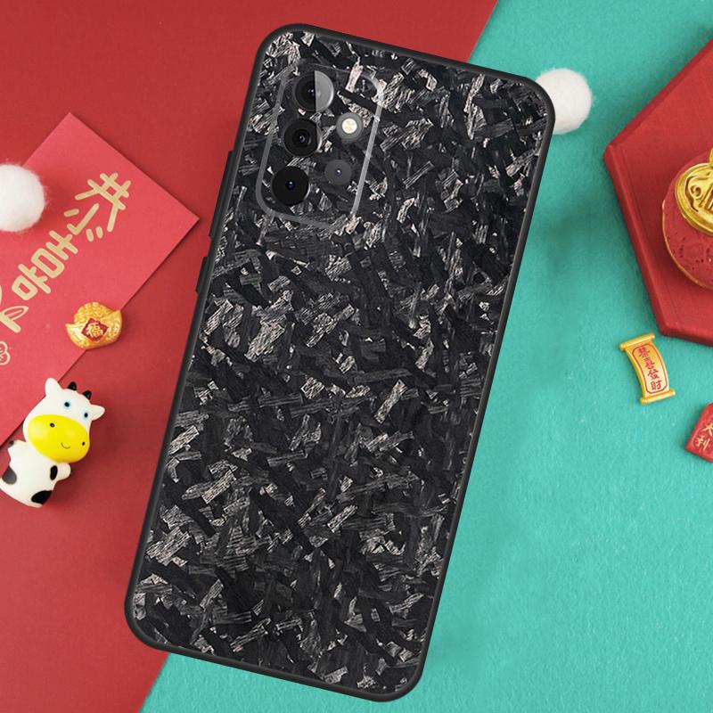 Forged Carbon Case For Samsung Galaxy A35 A55 A25 A15 A51 A71 A12 A32 A52 A13 A33 A53 A14 A34 A54 Cover