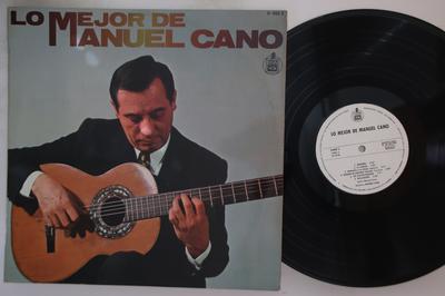 LP Record MANUEL CANO - Lo Mejor De Manuel Cano 0069S HISPAVOX 1977 Spain Latin Used
