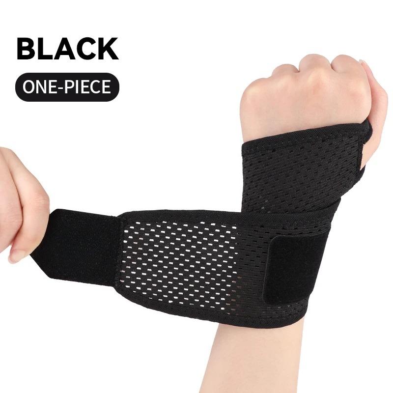 Breathable Mesh Wrist Support Joint Pain & Sprain Protection Chronic Overuse Wrist Support Wrap-Around Compression Sleeve