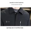 Men's 90% Down Lapel Jacket, Lightweight, Suitable for 25-Year-Olds