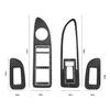 6Pcs Carbon Fiber Interior Door Control Cover Trim For Chrysler 200 Sedan