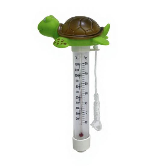Yousheng Swimming Pool Floating Thermometer, Flamingo Turtle Duck Goldfish Shark Water Temperature Gauge, Easy Read Bathtub Hot Tub Temperature