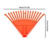 High Hardness Grass Rake Plastic Garden Rake Compost Mixing Leaf Rake  Lawn Cleaning