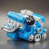 Cross V8 Engine Ornament Kit: High-End Resin Craft
