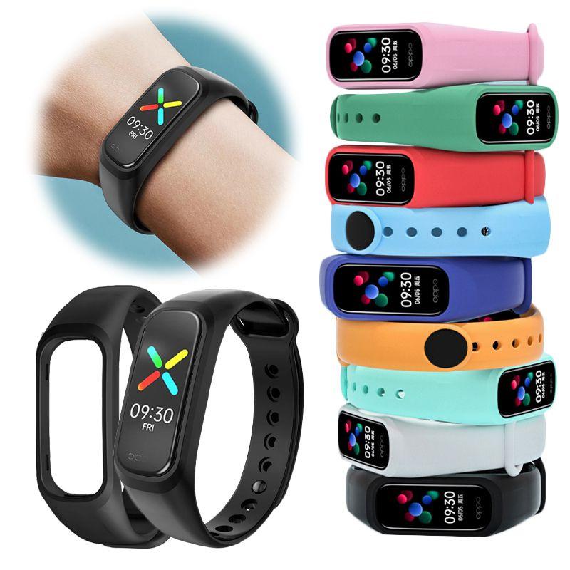 Soft Silicone Oppo Band Strap For Comfortable Wear In Multiple Colors