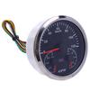 3 in 1 GPS Speedometer 0 to 120KMCelsiusH 110mm Odometer 8 to 16V Voltage Gauge E-1Celsius4-1Celsius2-3Celsius4-F Fuel   Meter with Turn Signals f