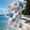 Schelp Zeester Handdoek Sneldrogende Strandhanddoeken Zijn Geschikt Voor Zwembaden Kamperen Yoga En De Sportschool