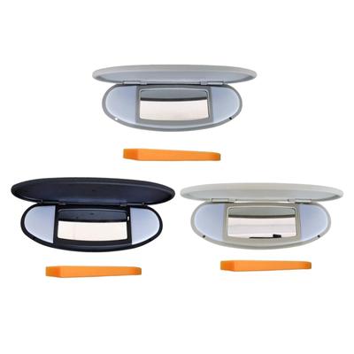 Car Sun Visor Mirror Cover Replaces High Performance 51167361833 Sunshade Mirror Cover for BMW Mini R55 R56 R60 2007-2014