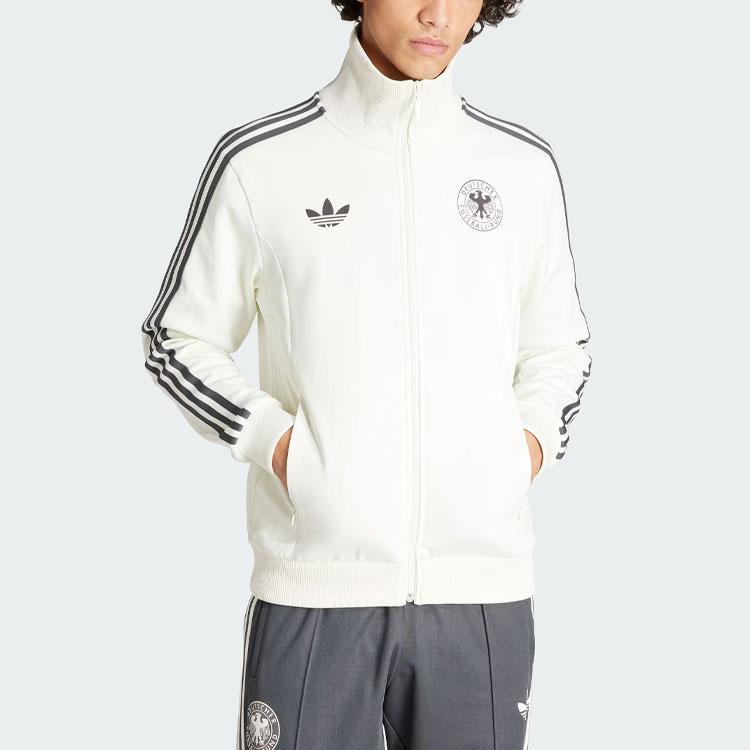 Adidas German Beckenbauer Track Top (KR Sizing) Off White Men Streetwear IU2100