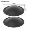 1Pcs Durable 30-150mm Speaker Dust Cap Woofer Black Cone Cover PP Matte Audio Speaker Protector Speaker Accessories