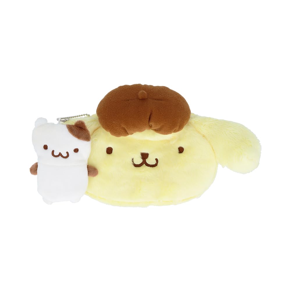 Stationery Sanrio Character Pouch Set Nakayoshi Pouch Set SC Pompompurin Muffin S2334631 Sun-Star &