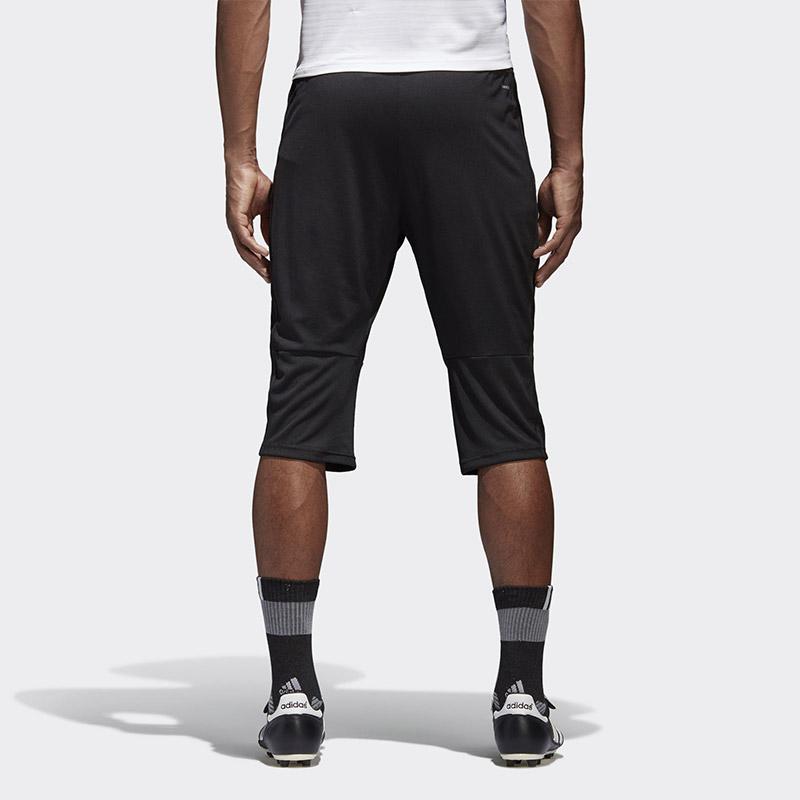 Adidas Football Training Running Capri Pants Men Bottoms Black CF4384