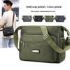 Herren Crossbody Umhängetasche mit großer Kapazität, wasserdicht, aus Oxford-Gewebe