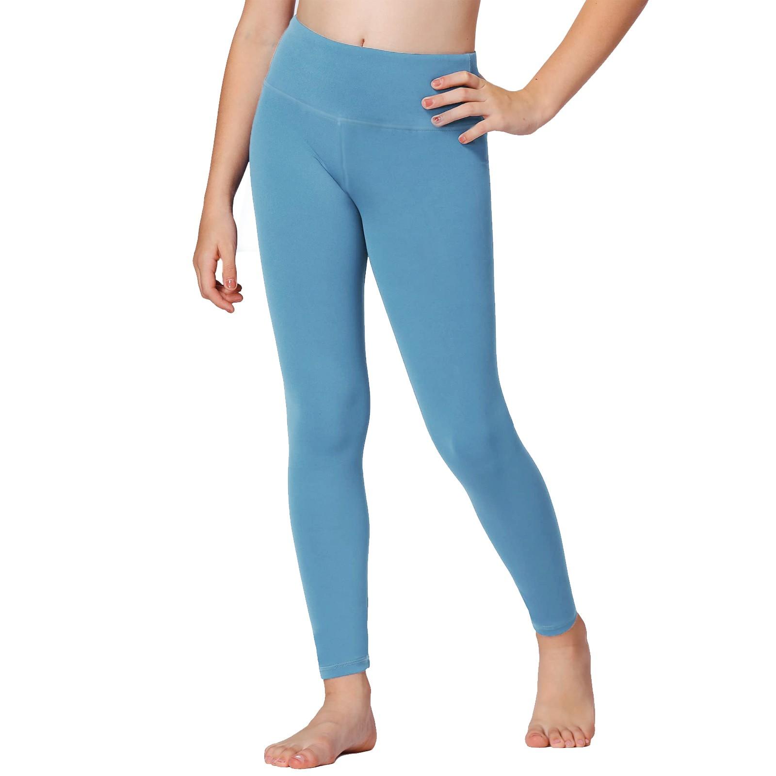 

Штаны для йоги для девочек Штаны для девочек Штаны для велоспорта для больших детей 100 синий