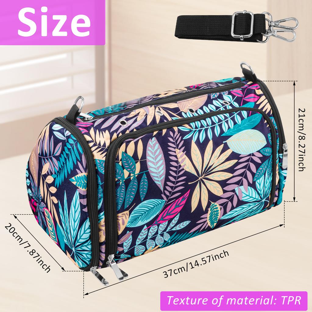Knitting Bag Yarn Crochet Storage Bag Dustproof Large Capacity Portable Travel Sewing Needle Organizer Accessories