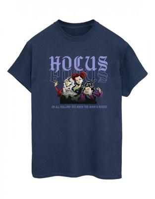 Womens/Ladies Hocus Pocus Hallows Eve Cotton Boyfriend T-Shirt