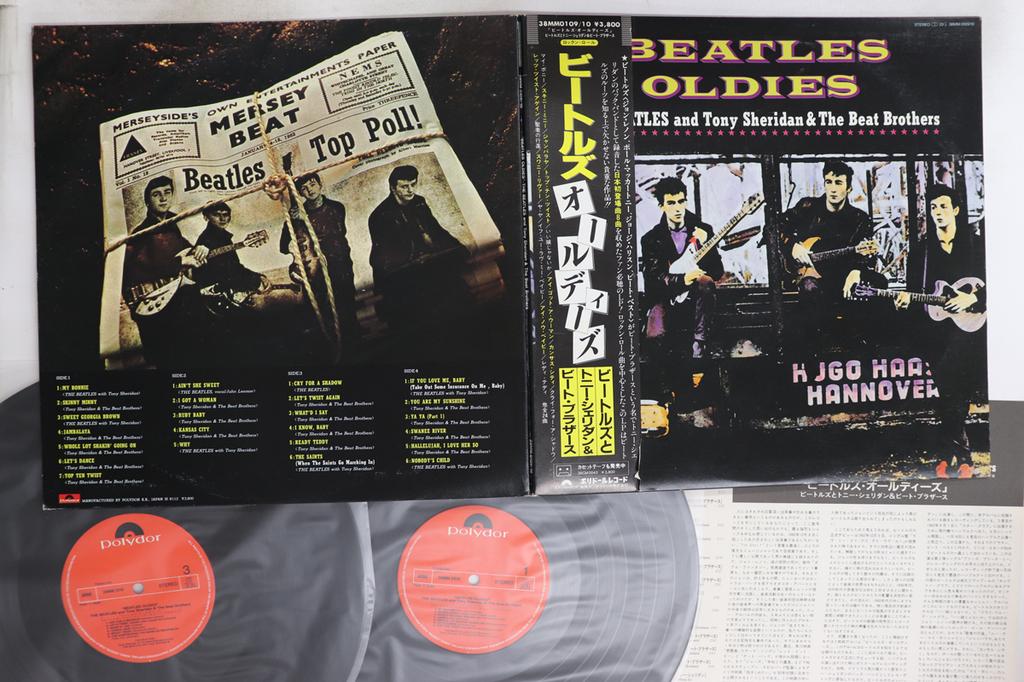 LP Record BEATLES - Beatles Oldies 38MM010910 POLYDOR Japan Obi Rock Used