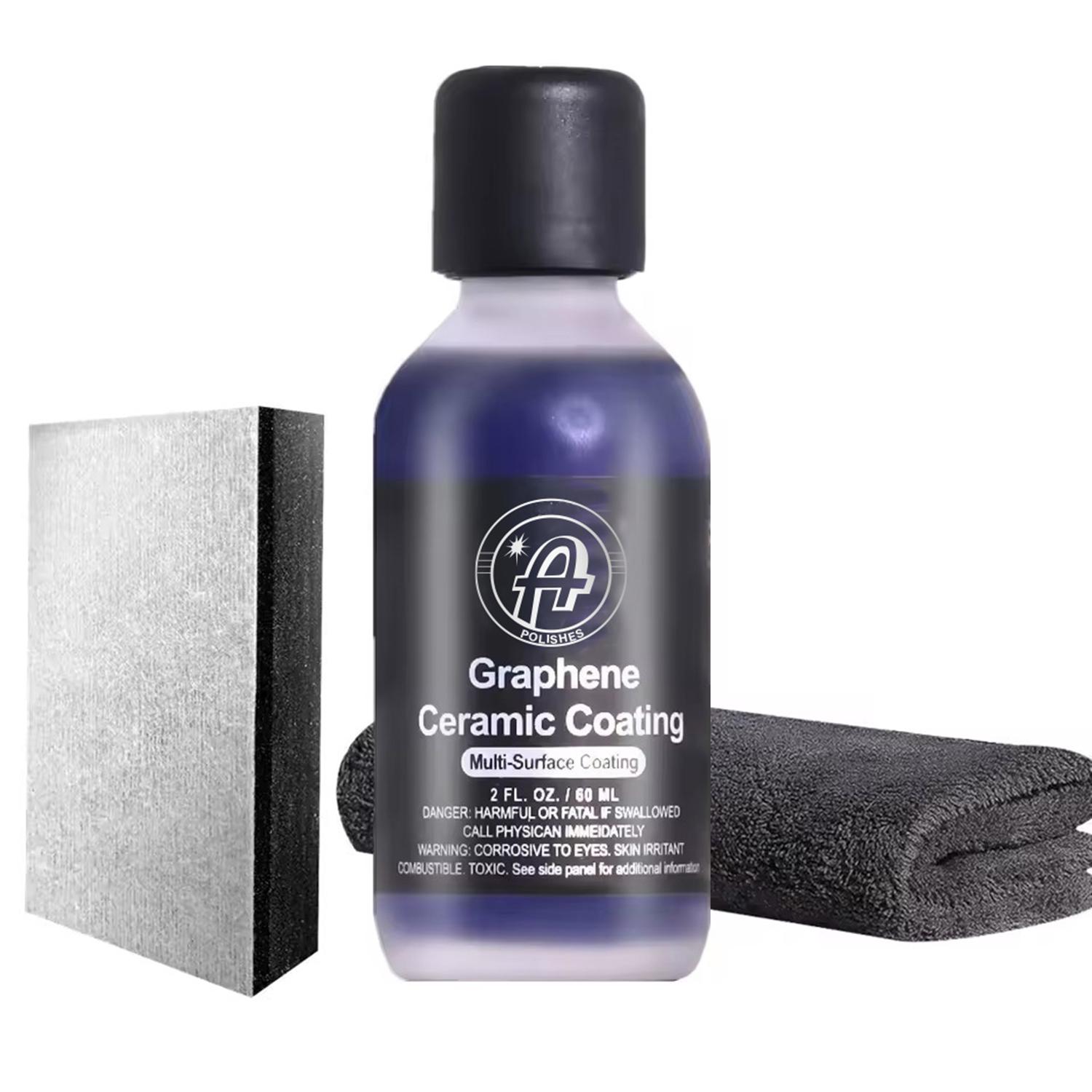 

Graphene Ceramic Coating 10H for Cars 7+ Years of Protection Apply After Car Wash Clay Bar Car Buffer Polisher Boat Motorcycle