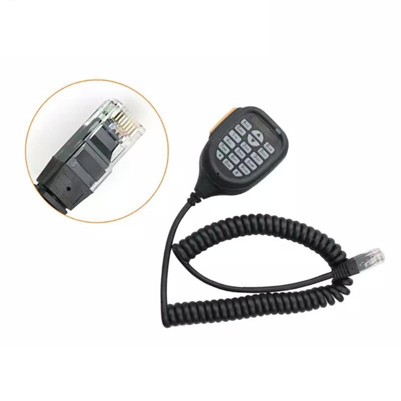 Handheld Microphone for Mobile Radios Easy To Operate Speaker Convenient Speaker Microphone Suitable for BJ218 BJ318
