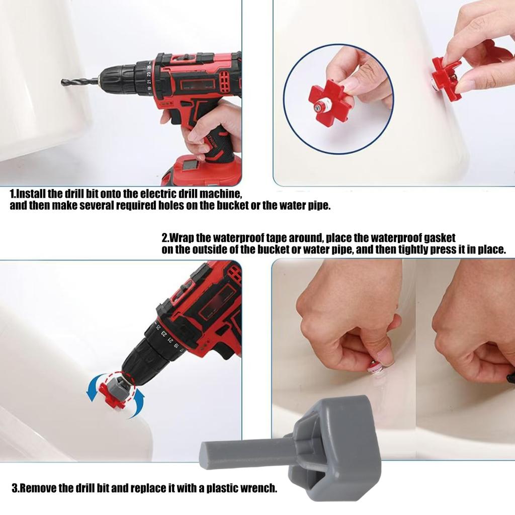 Chicken Waterer Kits With Automatic Flow Control ABS Drinking Watering Head For Poultry Backyard Coops Watering Supply