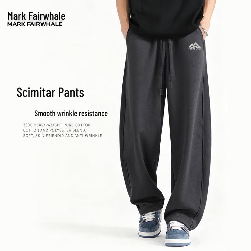 MARK FAIRWHALE Men's Loose Fit Casual Pants