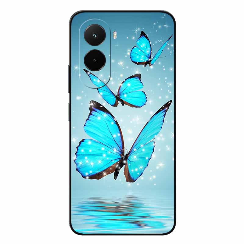 Soft Case For Poco M7 4G Cases Cartoon Back Cover For Xiaomi Poco M7 Protective Animal Bumper Bag Poco M7 M7 4G Cool Cat Capa M7
