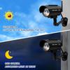 Solar-Powered Fake Surveillance Camera Dummy Model