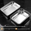 Yuzun Stainless Steel Rectangular Serving Tray