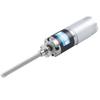 24V Brushed DC Geared Motor with M8 Threaded Rod - 36GP-555 Miniature Planetary Gear, Low Speed