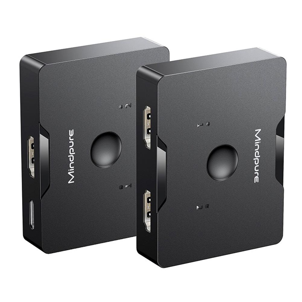 

HDMI Switcher 4K 60Hz Bi-Direction 2.0 HDMI Switch 1x2/2x1 Adapter for PS4/5 Xiaomi TV Box 3D 4Kx1920P60Hz/2Kx1080P120Hz Max 4K HDMI