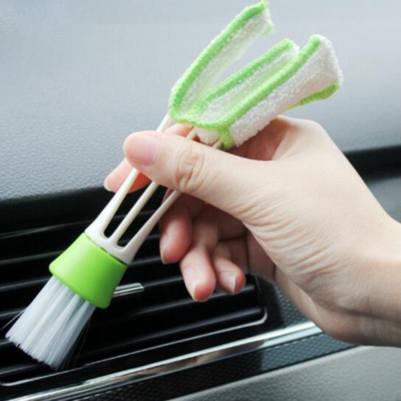 Soft Bristle Car Cleaning Brush for Detailed Interior and Wheel Care