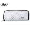 Astuccio per Matite in Tela Grande Custodia per Trucco con Tasche con Cerniera Pochette Scomparti Multipli Organizer Leggero Anelli Elastici Portapenne