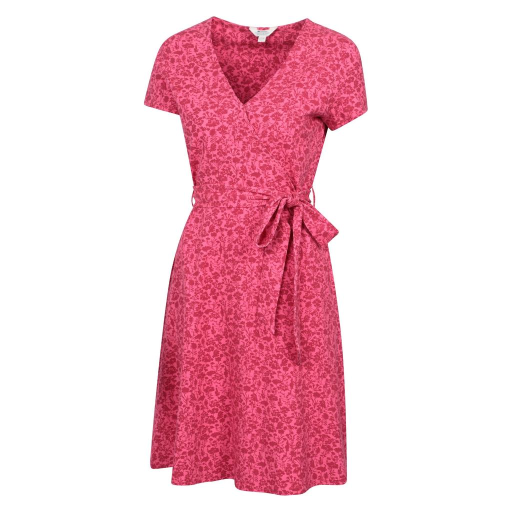 Mountain Warehouse Womens/Ladies Santorini Hibiscus Jersey Wrap Dress