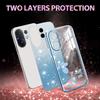 For Vivo V60 5G Case Flower TPU Flexible Gradient Phone Cover