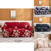 Floral Leaves Printed Soft Sofa Cover For 1/2/3/4 Seater Couches Excellent Fit And Stretch